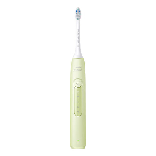 Philips Electric Toothbrush HX6730 Upgraded Adult Sonic Vibration Rechargeable Toothbrush 5 Intelligent Cleaning and Gum Protection Modes Birthday Gift for Friends Diamond 3 Series Green 60 Days Battery Life