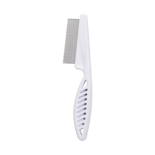 Qioh Cat Comb, Flea Comb, Cat Flea Comb, Dog Comb, Flea Comb, Fine Tooth Comb, Artifact Cat Supplies, Flea Comb, Large + Cat Gloves
