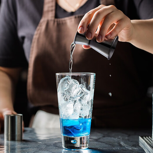 FEiNASi stainless steel cocktail shaker set shaker cup bartending tool shaker shaker bartending ounce cup stirring 750ml mirror silver-3 piece set