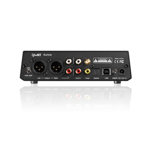 Da-art Yulong Aurora audio decoder DAC balanced interface Bluetooth headphone amplifier decoding preamp all-in-one machine 4.4 balanced XLR dual output black standard version