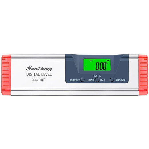 Three-quantity high-precision electronic digital display laser level balance angle ruler magnetic measuring instrument with infrared digital display 0-225mm (magnetic)