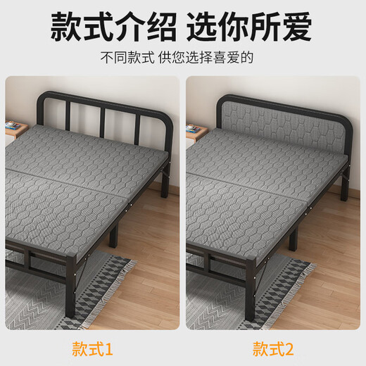 Chibalun folding sheet single bed home simple bed office lunch break bed dormitory hard bed rental house portable bed