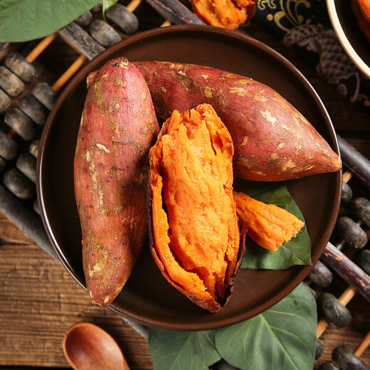 Jingdida Shandong Authentic Tobacco No. 25 Sweet Potato, Net Weight 5Jin Jin is equal to 0.5kg, Medium Fruit 100g+ Roasted Sweet Potato Vegetables Directly from the Source