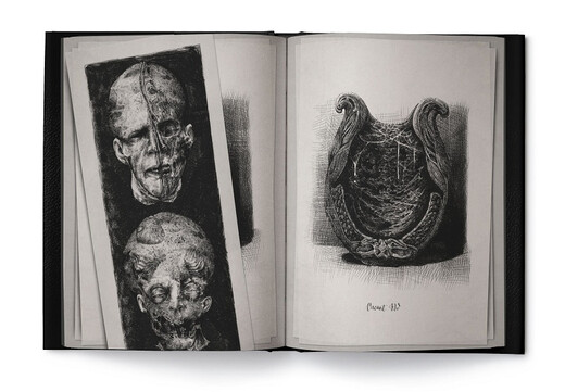 异形2契约：原画手稿英文原版Alien Covenant: Davids Drawing影视设定