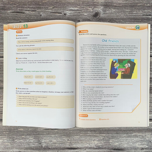 New Concept English Youth Edition 4A Student Book (on-demand version with 1 MP3 disc and 1 DVD disc)