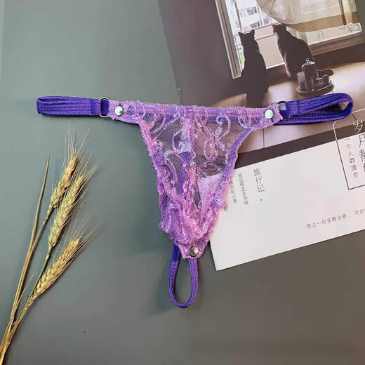 ROSELEX confidential delivery men's sexy adult thong mesh breathable underwear T-shaped pants low-waisted and transparent red one size