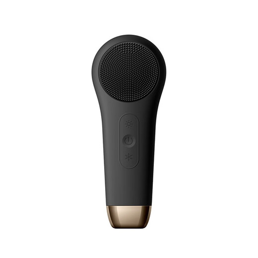 Neuer grenzüberschreitender heißer und kalter elektrischer Gesichtsreiniger, Silikon-Gesichtswäscher, Porenreinigungsbürste, Hautverjüngung, wasserdichter Make-up-Entferner, Schönheitsinstrument, Pink