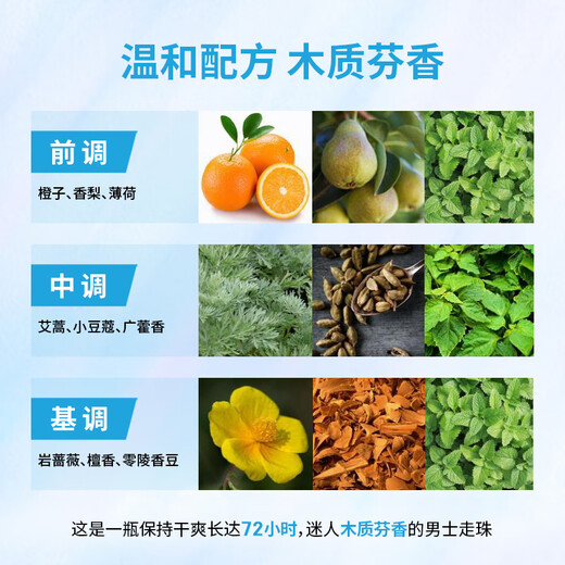 Adidas Men's Powerful Roll-On Antiperspirant Roll-On Deodorant 50ml 72-hour underarm antiperspirant, antiperspirant, and deodorant