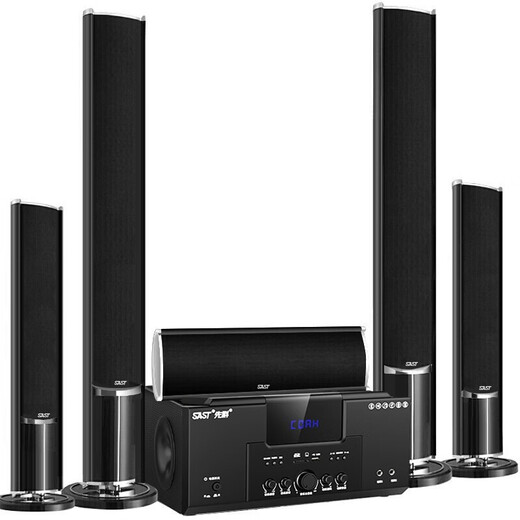SAST A16 Home Theater 5.1 Audio Set Home TV Living Room Wall Mounted Floor-standing Speaker Home KTV Home Surround Combination Audio A16 Home Theater Set