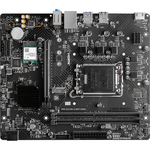 MSI B660M B760M Z790 B660 Mortar Mortar Explosive Bomb WiFi Z690 Blade Titanium Desktop-Computer-Motherboard Esports Game Motherboard MSI H610M-S WiFi DDR4