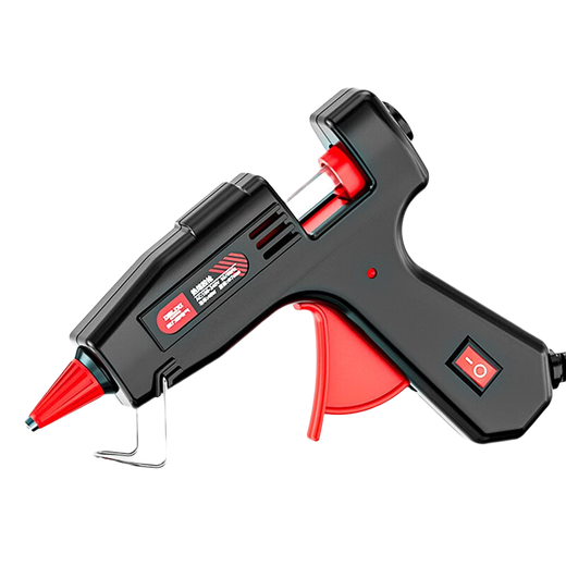 DELIXI ELECTRIC Delixi Electric Hot Melt Glue Gun Industrial Grade Temperature Adjustment Children's Handmade Household Hot Glue Gun Hot Melt Gun Hot Melt Glue Stick Delixi Electric-40W Deluxe Glue Gun + 10 Glue Sticks