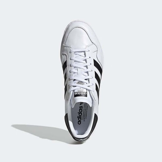 ADIDAS Casual Shoes for Men and Women Sitio web Oficial Tribunal Tribunal Bajo Top Retro Retro Resistente zapatos deportivos EG9734 Blanco y negro 38