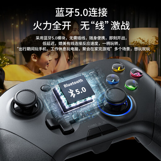 Mechanical Revolution Yao C510 Game Controller Wireless Bluetooth Somatosensory Switch-like Xbox Structure Dual Vibration Motors Macro Programming Adapted to Computer TV Black Myth Wukong Macro Programming + Dual Vibration Motors + Wired Yao C310HA