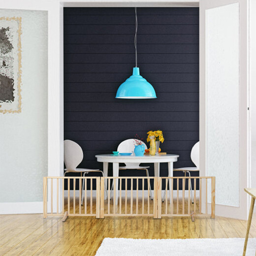 Congteng Pet Fence Dog Fence Indoor Isolation Door Anti-Jailbreak Small Dog Movable Outdoor Foldable Combination - Fixed Tri-fold Fence 1.8m long x 43cm high including 2 pieces