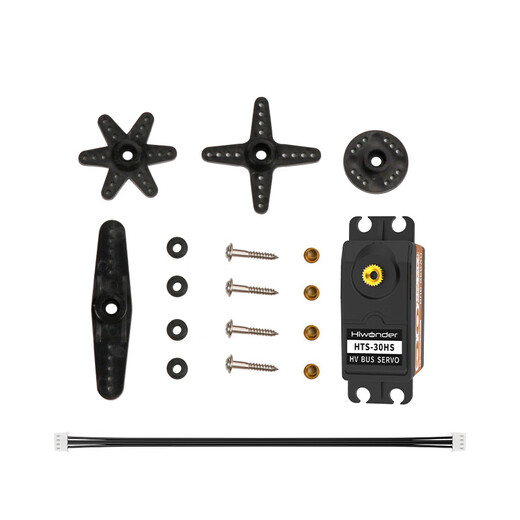 Huaner Intelligent Serial Magnetic Encoding Bus Servo 30KG Torque Single Axis High Speed High Precision Large Torque with Feedback HTS-30HS Robot Manipulator Servo HTS-30HS Strong Magnetic Bus Servo