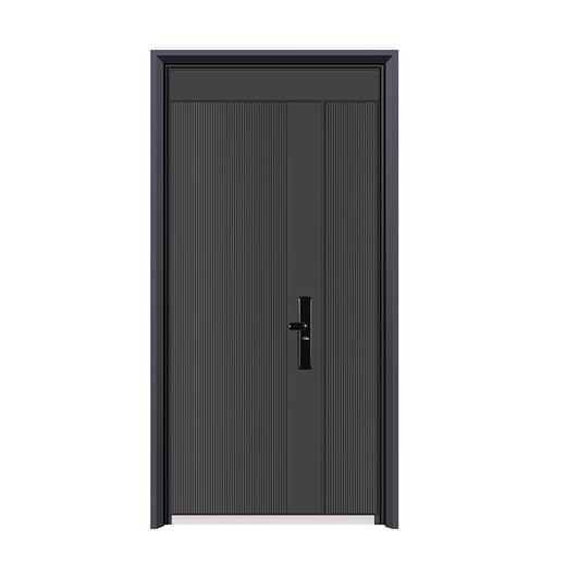 Longyu Zhenpin cast aluminum door Class A anti-theft door villa door entrance door security door optional mechanical lock fingerprint locking system 2050*960 outside left-hand single door