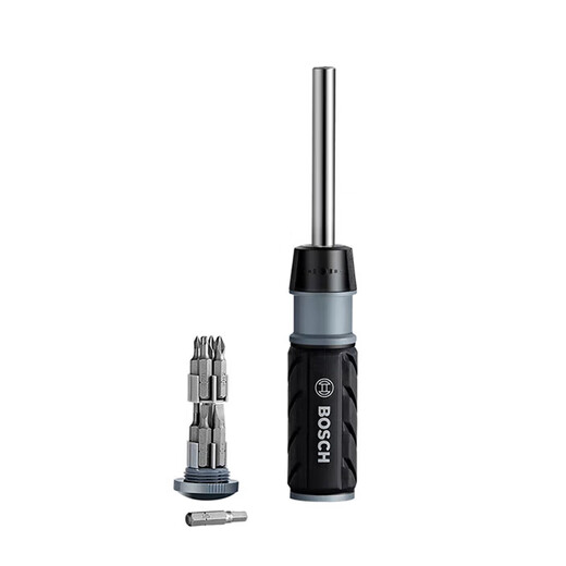 Bosch Bosch 10-in-1 multifunctional ratcheting screwdriver with magnetic lever, three-speed power knob storage and integrated handle