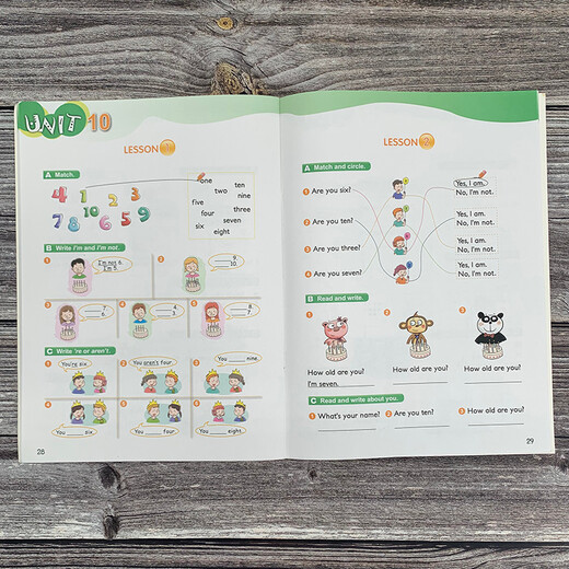 新概念英语青少版入门级A 练习册