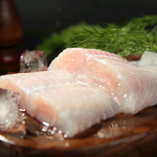 Fresh Jingcai frozen Vietnamese pangasius fillet (peeled) net weight 3Jin Jin is equal to 0.5kg American standard BAP certified fish seafood light food