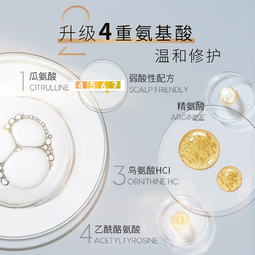 Schwarzkopf's new multi-effect repair shampoo, damage repair weak acid shampoo and conditioner, anti-frizz, smooth and strong hair, smart repair multi-effect shampoo 600ml