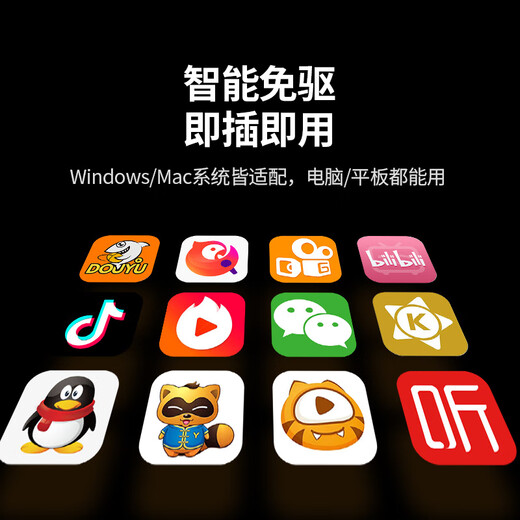 Greenlink USB computer desktop microphone DSP noise reduction independent capacitor microphone desktop computer notebook video conferencing online class game live broadcast external microphone suitable for speakers 35345