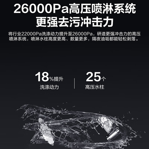 ROBAM boss dishwasher WB750Y/WB711 large-capacity household dishwasher national joint warranty first-level energy efficiency embedded store embedded WB711 large-capacity 12 sets of dishwasher