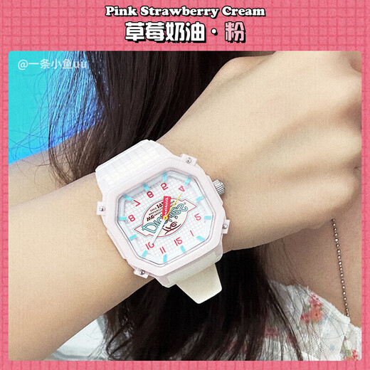 Dickies elementary school student watch female cute pink junior high school student children's watch pointer quartz watch female birthday gift CL-479