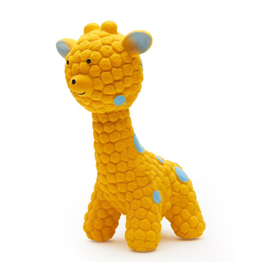 EETOYS dog toy, simulated shape, interesting sound, throwing, interactive large, medium and small dog pet toy, yellow deer