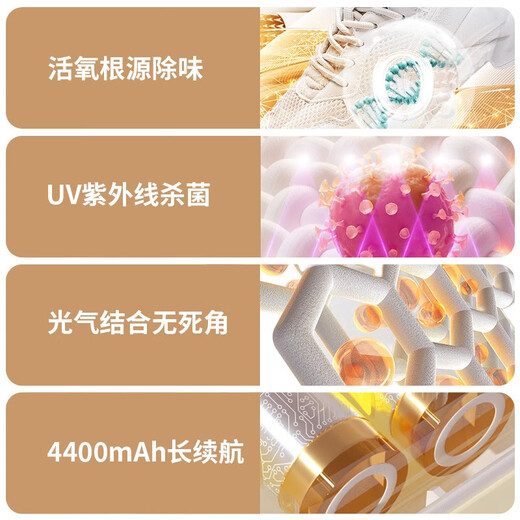 FIEEMOO Intelligent Deodorizing and Sterilizing Shoe Stool Multifunctional Smart Shoe Sterilization and Deodorizing Shoe Stool Replacement Shoe Stool for Household Doorstep Shoe Deodorizer Shoe Fungus Sterilizer Chestnut Brown Applicable within 45 yards UV Sterilization*Ozone Deodorization*Super Long Battery Life