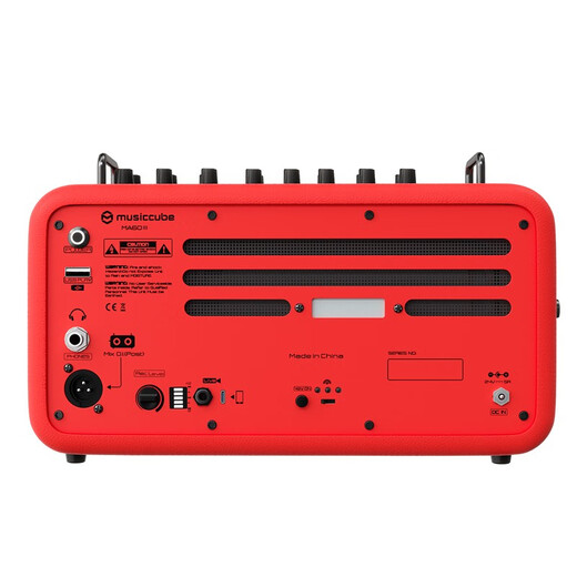 Music Knight MA60 audio Internet celebrity live performance road show home electric blowpipe saxophone guitar playing and singing karaoke Bluetooth speaker red