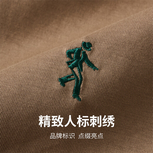 Tanzen mit dem Wolf [100% Baumwolle] modische und vielseitige atmungsaktive und komfortable, ungezwungene T-Shirt für Männer mit kurzer Ärmel 701 Khaki 170