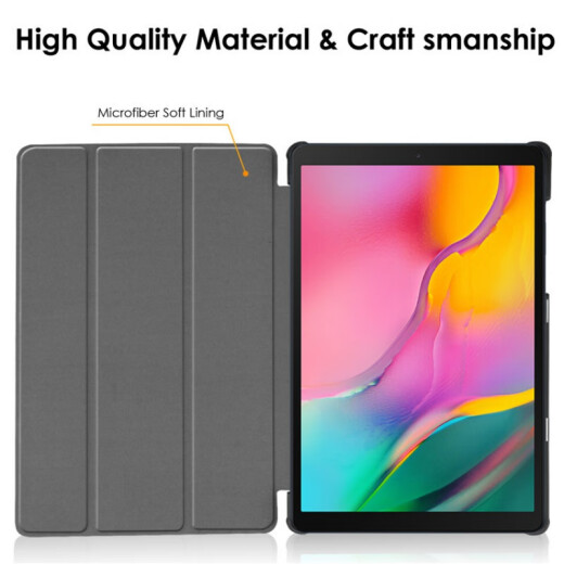 品怡  适用三星Galaxy Tab S5E T720平板电脑保护套10.5英寸T725三折皮套 灰色 Tab S5E 10.5 T720/T725 20