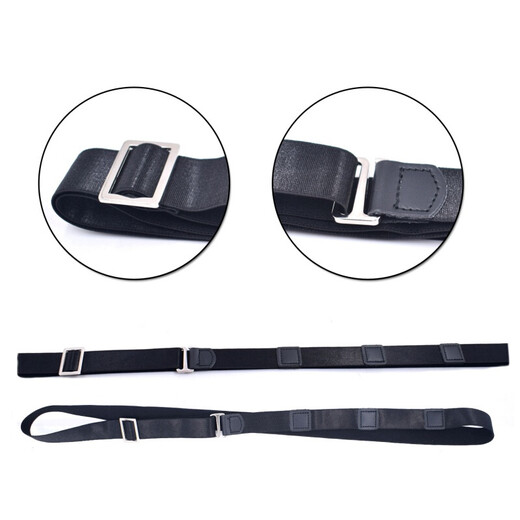 Shirt sleeve hoop corset artifact, unisex business shirt, anti-slip, anti-wrinkle, anti-slip, invisible straps, formal shirt top fixation, 3.0CM upgrade