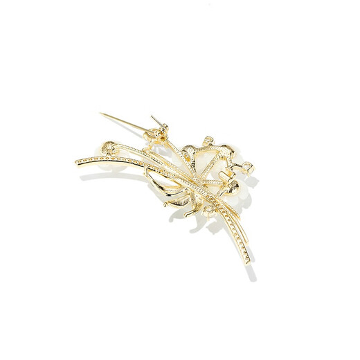 Цветущая брошь Qlady, элитный женский брендовый корсаж, булавка с защитой от воздействия, аксессуары для костюма, подарок на день рождения и Новый год