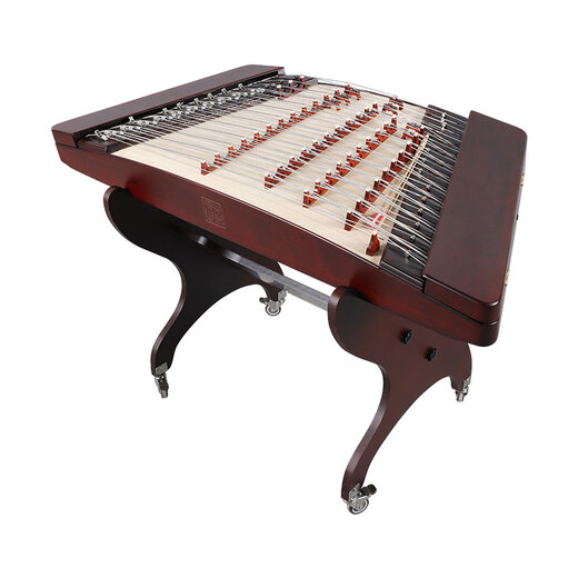 Lehai (THE OCEAN OF MUSIC) Yangqin instrument beginners' introductory practice teaching 402 Yangqin color wood burgundy plain surface dulcimer multiple options DL21 plain surface
