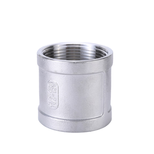 Chaiba 304 stainless steel inner wire straight-through double inner wire direct joint internal thread pipe clamp stainless steel internal tooth pipe ancient pipe fittings Specifications can be customized 4 points DN15 one price