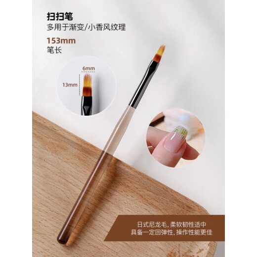 Shuai Bang Yin Mei CINBI ultra-fine manicure brush full set of painting set stamp pen brush supplies phototherapy wire pen gradually single functional pen