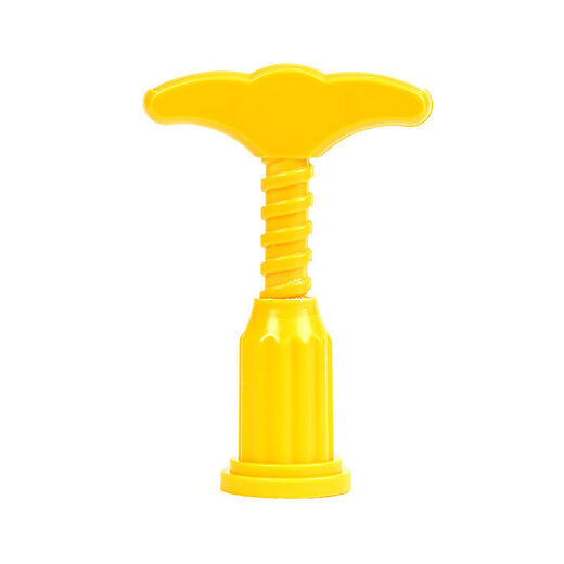 Red wine bottle opener, wine beer bottle opener, plastic screwdriver, stainless steel household multi-functional home daily use set, red wine bottle opener, random color, 1 pack