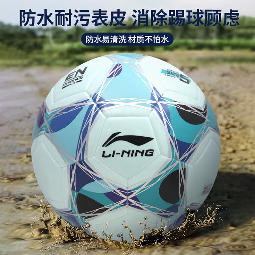 Li Ning Football Children's No. 4 Standard Training Competition Primary School Students Special High School Entrance Examination Football Youth Gift Sports Goods