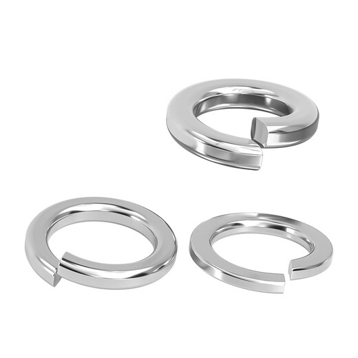 Tianzhuo Hardware 304/201/316 Stainless Steel Spring Washer Open Spring Washer Gasket Heavy Light Thick Washer 304 Material M10-20 Only