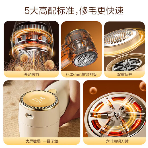 Made in Tokyo, Net Series Hair Ball Trimmer Pro Version Clothes Shaving Remover Hair Ball Machine Home Clothes Hair Sticker