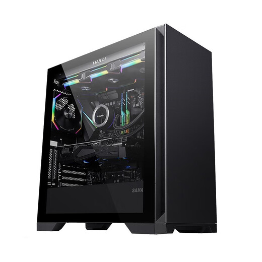 Deep Graphics i9 14900K/14900KS/RTX5070TI designer rendering modeling editing assembly desktop DIY water-cooled high-performance computer host graphics workstation complete set of complete machine 12900KF/32GD4/MSI 27-inch cost-effective RTX5060TI-16G game graphics card