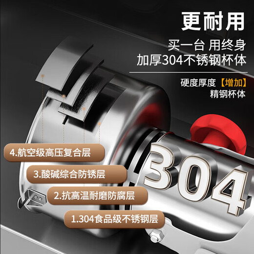 佰好佳研磨机商用中药材磨粉机三七超细打粉机多功能家用五谷杂粮粉碎机 摇摆1000A【10秒出粉】加粗铜线