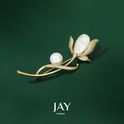 Jay corsage brooch, high-end women's coat pin, birthday gift for mother, mother-in-law and elders