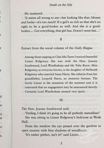 阿加莎畅销三部曲 东方快车谋杀案 无人生还 尼罗河的惨案 英文原版 经典悬疑推理小说