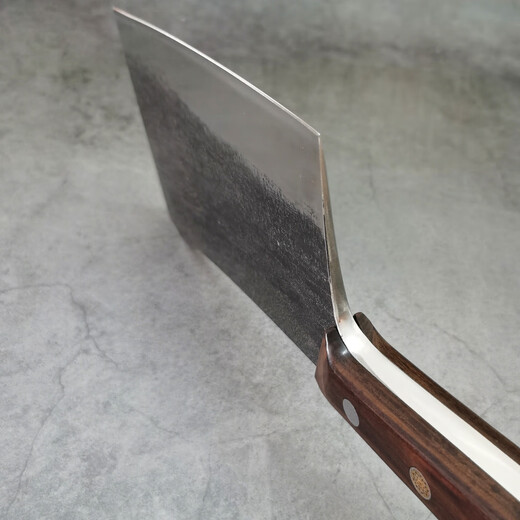 
Chujia Knife Bearing Steel Forging Kitchen Knife Pure Hand Forging Commercial Cutting Knife Bone Cutting Knife Household Kitchen Knife Cutting Knife Bone Cutting Knife Bearing Steel Cutting Knife (695g)