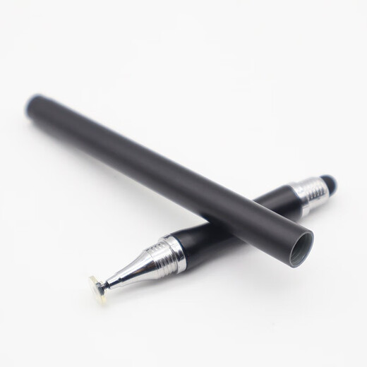 Téléphone mobile à enclos de stylo structurel adapté à la tablette Apple Tablet Condensateur de condensateur stylet PEINTURE MOBILE PEINTURE BRSIONNE MINE CHEUR 2-en-un. Pen structurelle (argent)