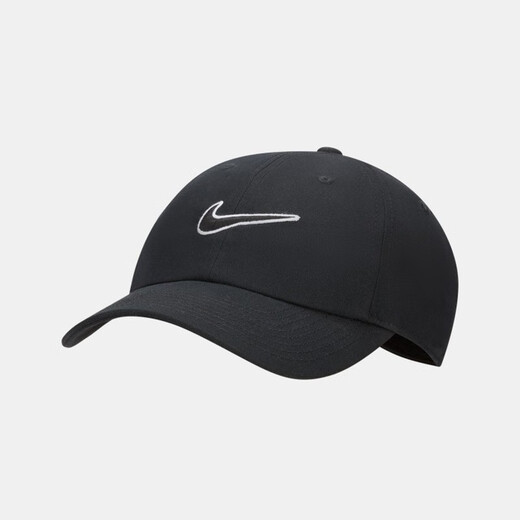 Nike (NIKE) official hat men's 2025 new sports hat fashionable women's casual hat peaked cap comfortable and breathable baseball hat FB5369-010 M/L