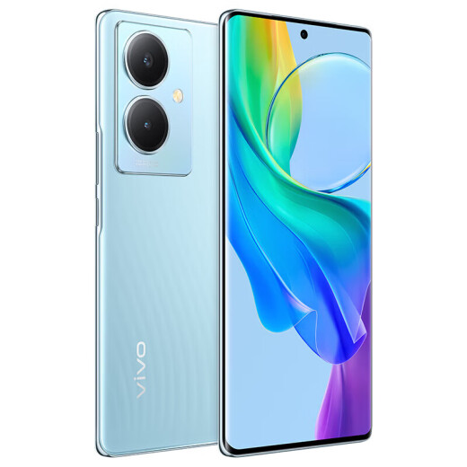 vivo Y78+ 旗舰级120Hz OLED曲面屏 5000万OIS光学防抖 5G拍照手机 天青色Y78+（骁龙695） 8GB+256GB