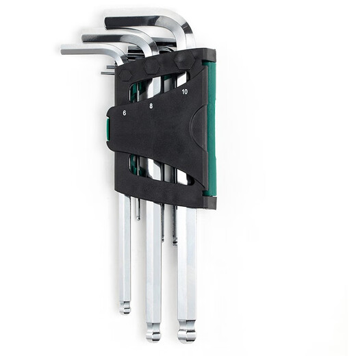 SATA 1.5-10mm extended ball head hex wrench 9-piece set 09105